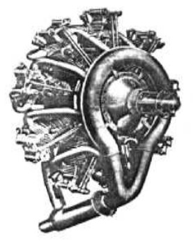 Siemens & Halske Sh 12, with exhaust manifold