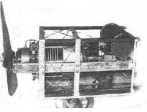 Un motor Statax en su bastidor