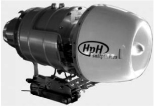 TBS 400N con el carenado frontal de HPH