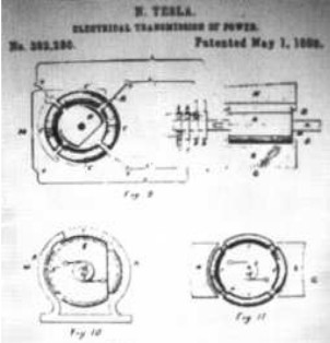 Otra de los patentes de Tesla