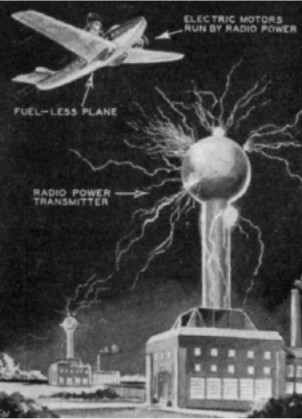 Idea de propagacion de energía a los aviones