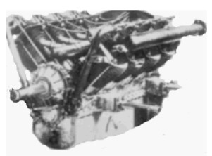 Photo of an original RAF-1A engine