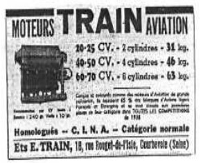 1936 Train ad