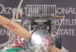 Front view of the demo engine