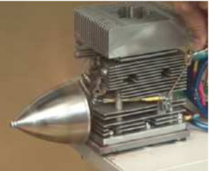 The demo engine in operation