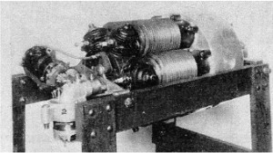 Trebert Engine on a base
