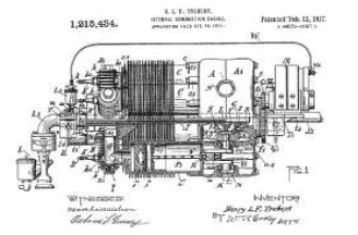 Fig. No. 1 of Henry Trebert's Patent