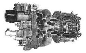 Turbomeca Arrius, cutaway