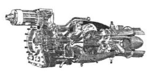 Turbomeca Artouste IC, cutaway