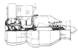 Section of one of the first Oredons