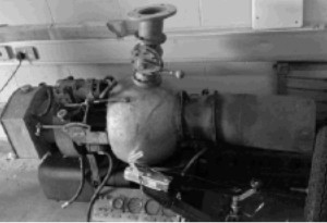 Turbomeca Palouste with its compressed air outlet