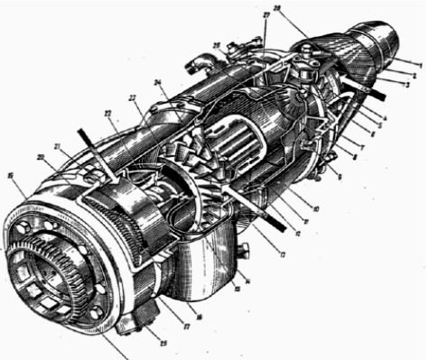 TS-21 versión de un inyector y cámara anular