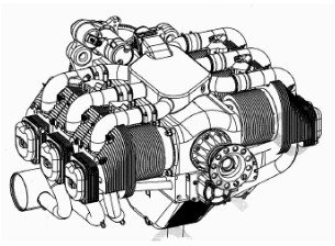Motor UL520i, drawing