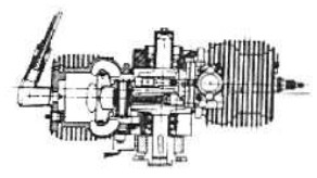 Ultra Engines 275s, rear view drawing