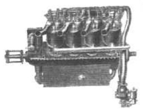 Van Blerck V-8, vista lateral izquierda