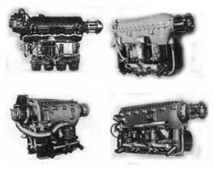 Four Walter Minor Engines