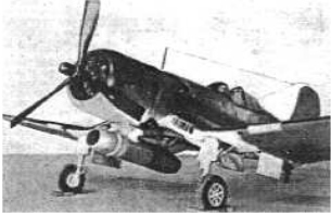 Westinghouse 19B Yankee engine fitted under a Corsair aircraft