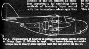 Aircraft project design by Whittle