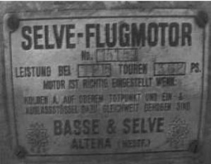 Placa de características