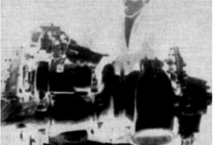 Size comparision of the Boeing 502 engine