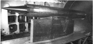 Boeing Hy-Fly on bench