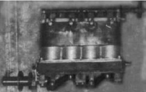 1910 Boulevard engine, without sump