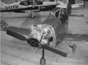 B&S V2, fitted in a ULM