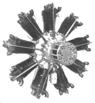 Bristol Jupiter, vista posterior