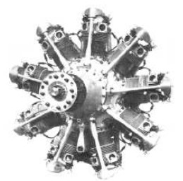 Bristol Mercury front angle view