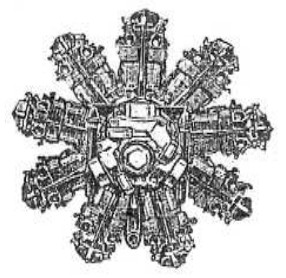 Bristol Mercury, drawing