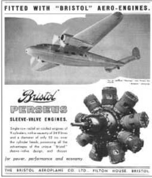 Bristol Perseus ad