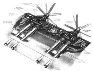 Bristol - Bristol - 1951 vision for the 1954 Brabazón II