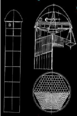 The Lunar Space Ship's shape and details