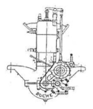Buchet C1 front drawing