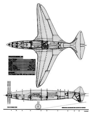 Planos del Bugatti 110P