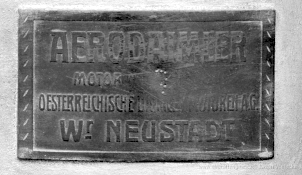 AeroDaimler engine plate