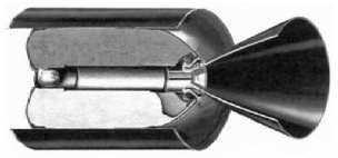 Solid engine for missile