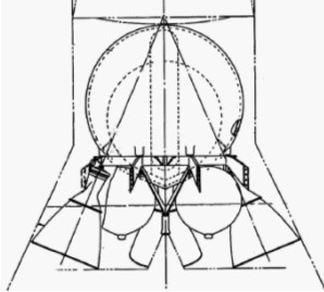 Aerojet General - Four Apollo AJ-10-133 engines