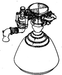 Aerojet General - LR-91, without nozzle