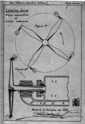 Patente for a jet driven rotor