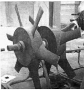 Ventilador del motor del CC-2