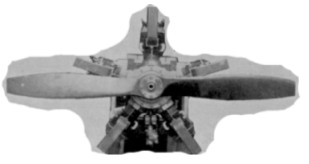 Caunter engine front view
