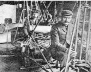 Bertin et Lieber - Installed 8-cylinder engine