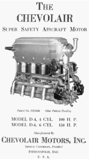Chevrolair Motors, Inc, ad