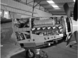 Motor Chevy LS-1 en el S-51