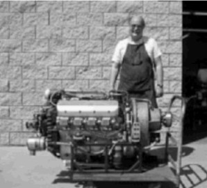 Prepaired Chevrolet engine