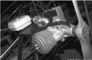 Two-stroke, with two sparkplugs