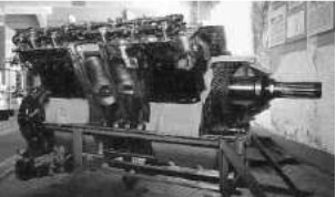 M-34 engine, cut