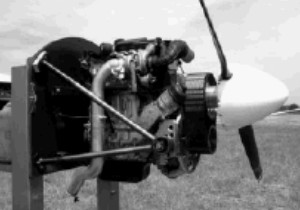 Citroën engine adapted for aviation