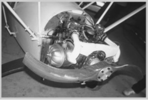 Aviation adapted Citroën engine
